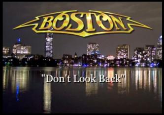 BOSTON, Don't Look Back video title image