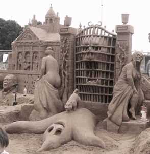 Sand Castle - Horrific Images of Past