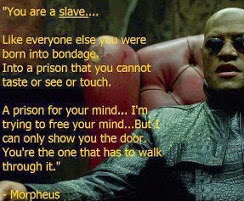IQ Matrix poster - morpheus-slave-prison-mind